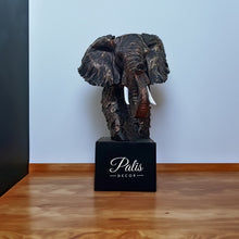 Load image into Gallery viewer, ELEPHANT FACE ON BASE