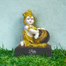 Load image into Gallery viewer, Gold plated Krishna Makhan Chor 808