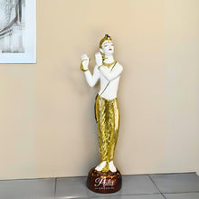 Load image into Gallery viewer, BIG STANDING GOLD PLATED KRISHNA 820