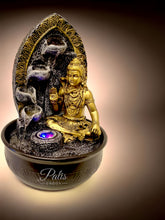 Load image into Gallery viewer, 4 Lamps Oval Shiva Fountain