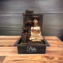 Load image into Gallery viewer, 4 Lamp Buddha Fountain