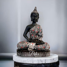 Load image into Gallery viewer, Silver Carbin Buddha