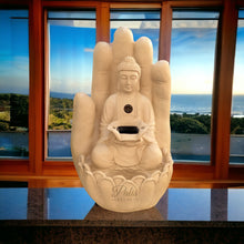 Load image into Gallery viewer, Palm Buddha Fountain