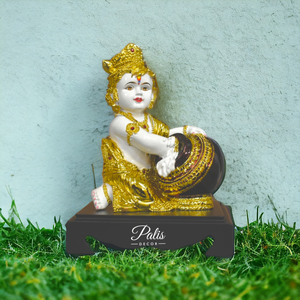 Gold plated Krishna Makhan Chor 808