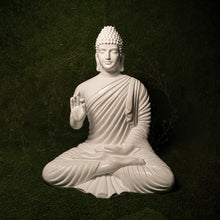 Load image into Gallery viewer, 42 inch Crystal White Buddha statue
