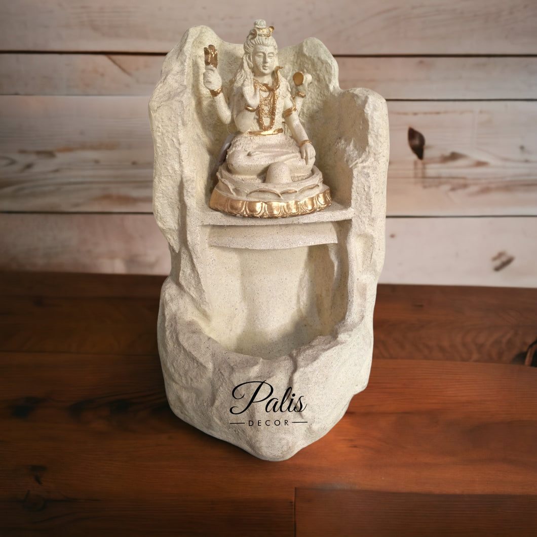 Mountain Shiva Fountain 25 inch