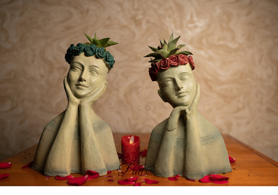 Elbow Planter Pair
