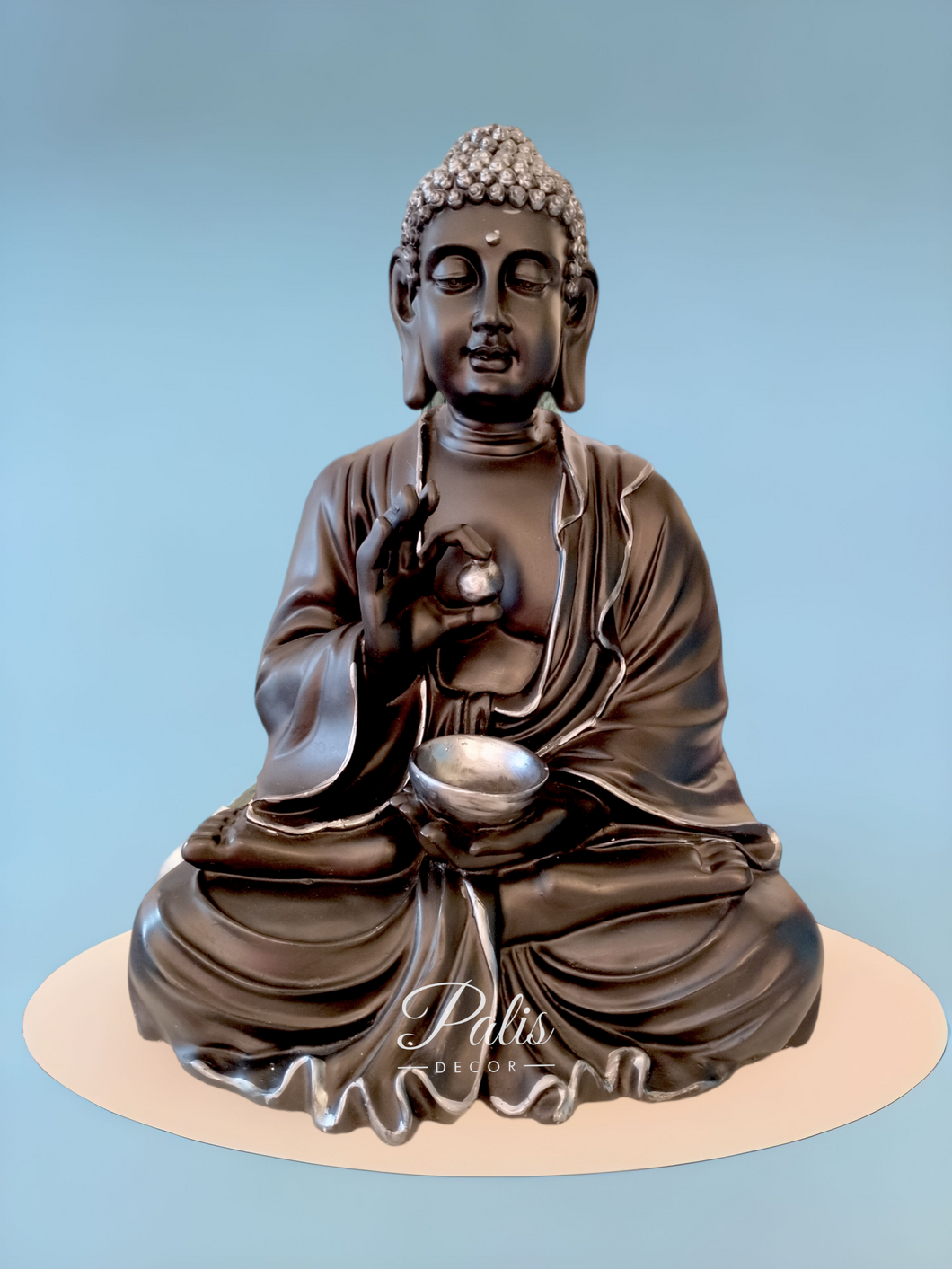Black Buddha with Ball